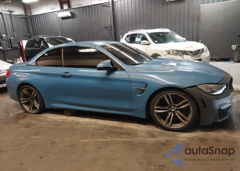 2016 BMW M4 из США, поврежденный, VIN WBS3U9C51GP968809